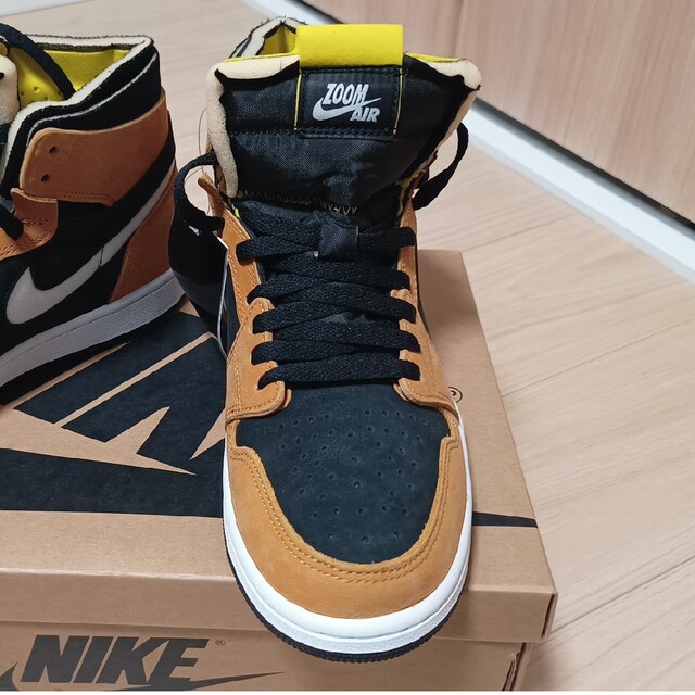 最安！NIKE AIRJORDAN1 ズーム MonarchOrange