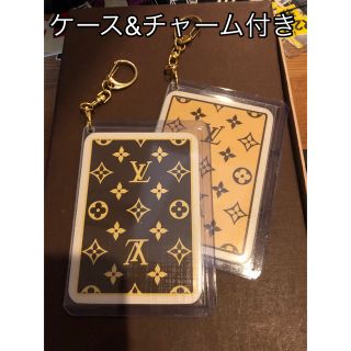 ルイヴィトン(LOUIS VUITTON)の【2枚セット】VUITTON  モノグラム　トランプ　ケース＆チャーム付き(その他)