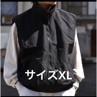 1LDK SELECT - Tri Mountain Nylon Vest With Fleece XLの通販 by さん