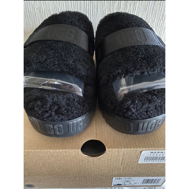 UGG アグ サンダル フラッフィータ FLUFFITA ブラック 24 | www