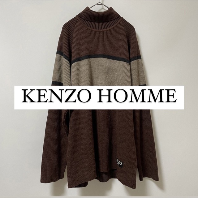 “KENZO HOMME”ケンゾーオム タートルネックセーター