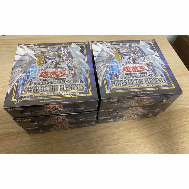 遊戯王 パワーオブジエレメンツ　6box