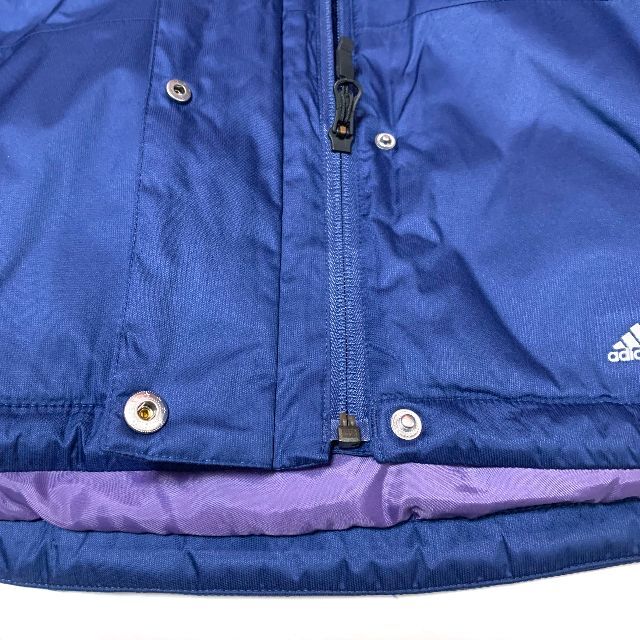 adidas(アディダス)の＜新品＞　Lサイズ　アディダス　レディース パデッドジャケット　ネイビー レディースのジャケット/アウター(その他)の商品写真