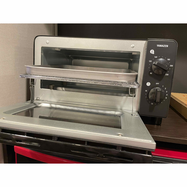 山善(ヤマゼン)のオーブントースター スマホ/家電/カメラの調理家電(調理機器)の商品写真