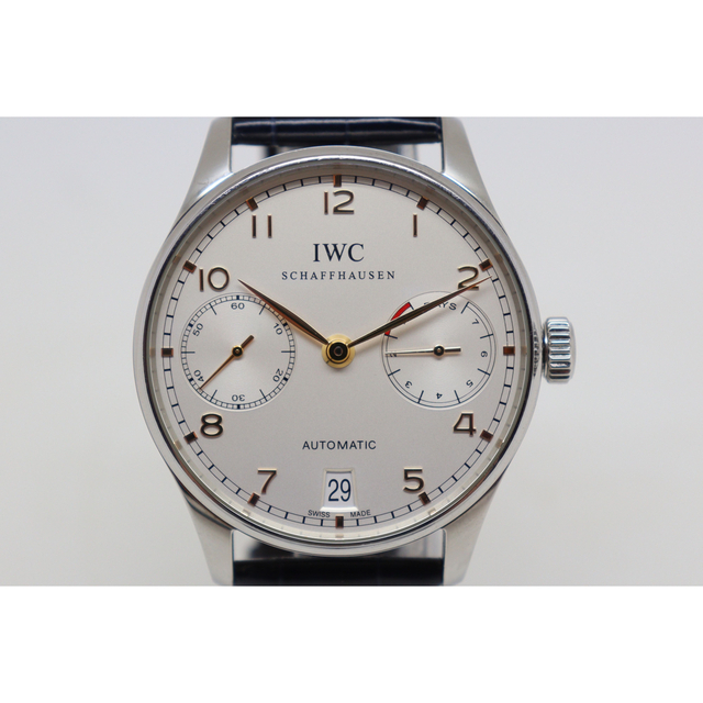 腕時計(アナログ)IWC シャウハウゼン　ポルトギーゼ　7デイズ　IW500114 自動巻き