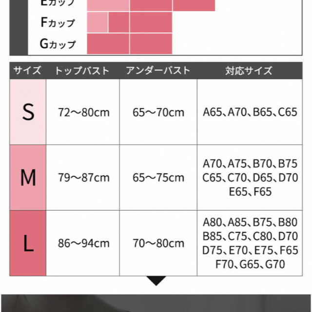 GYDA(ジェイダ)のAGARISM  GYDA スタイリング ブラ Ｌサイズ  アガリズム レディースの下着/アンダーウェア(ブラ)の商品写真