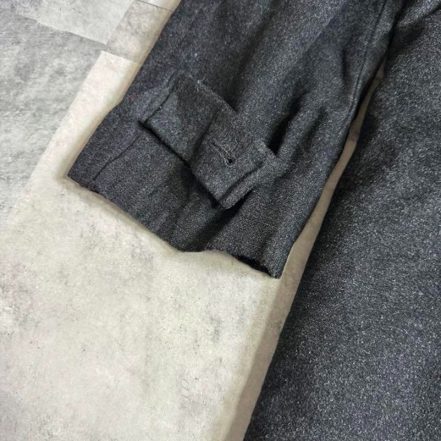 BURBERRY BLACK LABEL(バーバリーブラックレーベル)のバーバリーブラックレーベル　コート　アンゴラ混　黒　ライナー付き　チェック　高級 メンズのジャケット/アウター(ステンカラーコート)の商品写真