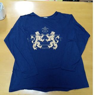 メンズ　スカイブルー　長袖Tシャツ(Tシャツ/カットソー(七分/長袖))