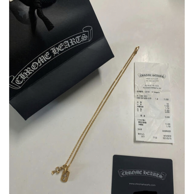 Chrome Hearts - 限定SALE！クロムハーツ ネックレス 22k セット　正規品