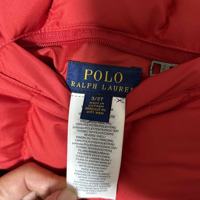 POLO RALPH LAUREN(ポロラルフローレン)のラルフローレン  リバーシブル　ダウンベスト キッズ/ベビー/マタニティのキッズ服男の子用(90cm~)(ジャケット/上着)の商品写真