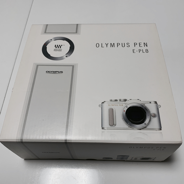 OLYMPUS ミラーレス一眼 E-PL8 ダブルズームキット ホワイト