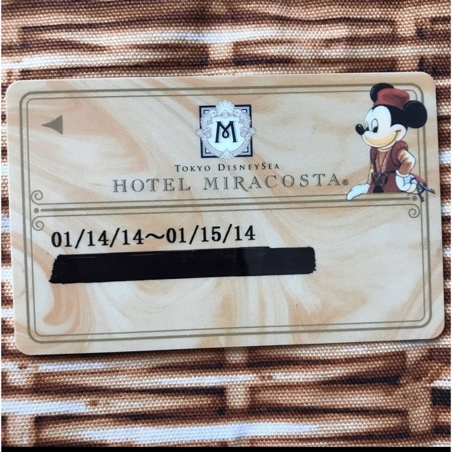 Disney(ディズニー)の【美品】 ホテルミラコスタ ディズニーランドホテル ルームキー 3枚セット エンタメ/ホビーのおもちゃ/ぬいぐるみ(キャラクターグッズ)の商品写真