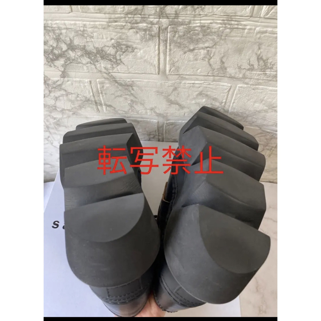 sacai - sacai サカイ 厚底 ローファー リアルレザー ヒール 22ssの