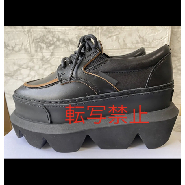 sacai - sacai サカイ 厚底 ローファー リアルレザー ヒール 22ssの