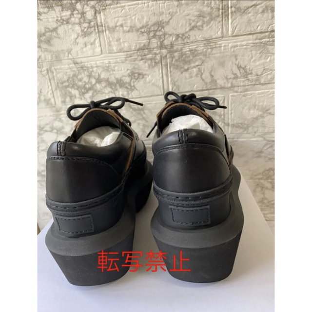 sacai - sacai サカイ 厚底 ローファー リアルレザー ヒール 22ssの
