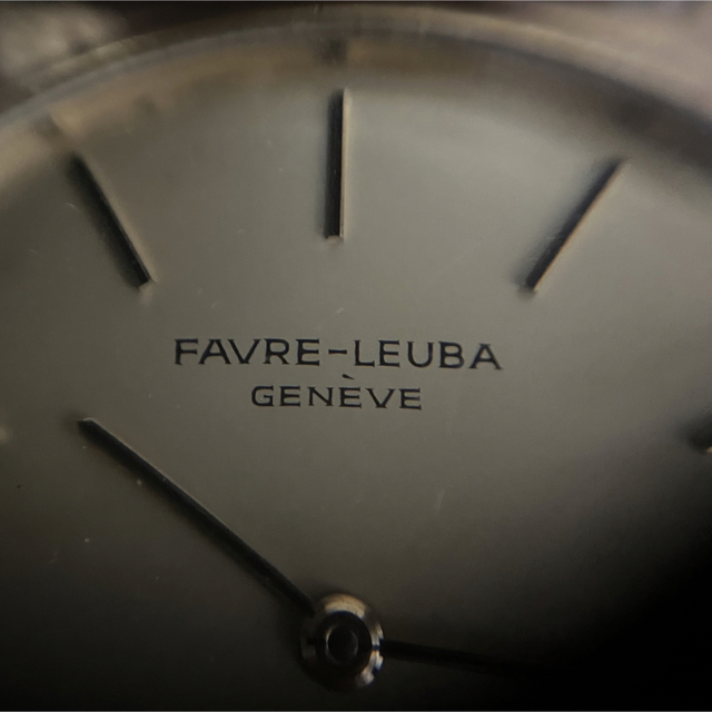 FAVRE LEUBA/ファーブル・ルーバ　GENEVE 手巻き　稼動品 メンズの時計(腕時計(アナログ))の商品写真