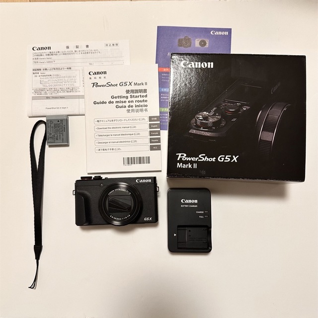 Canon(キヤノン)のCanon PowerShot G5 X Mark II スマホ/家電/カメラのカメラ(コンパクトデジタルカメラ)の商品写真