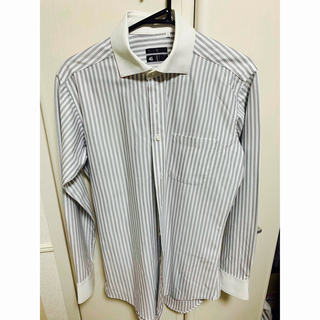 スーツカンパニー(THE SUIT COMPANY)のスーツセレクト　4Sシャツ　Mサイズ　ワイドカラー　ノンアイロン(シャツ)