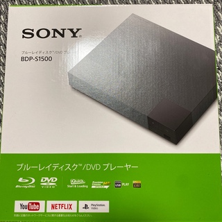 ソニー(SONY)の【新品】SONY ブルーレイプレーヤー BDP-S1500(ブルーレイプレイヤー)