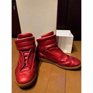 マルタンマルジェラ(Maison Martin Margiela)のMaison Martin Margiela フューチャー ハイトップ RED(スニーカー)