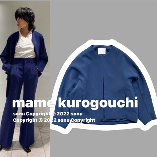 mame - 2021SS mame kurogouchi カラーレス ホック ジャケット 2