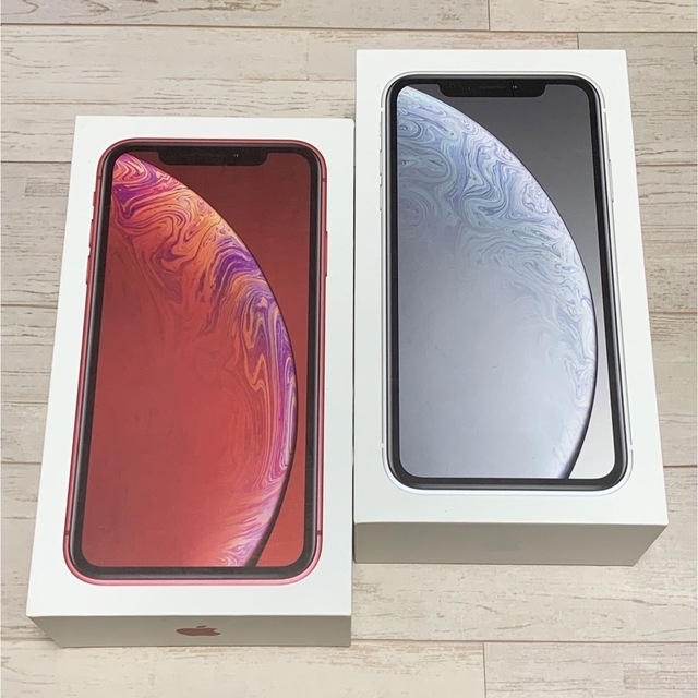 Apple iPhone XR 128GB ホワイト 箱