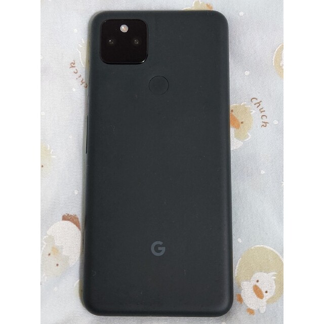 Google Pixel(グーグルピクセル)のmagiさん専用　　Google pixel 5a justblack 残債無し スマホ/家電/カメラのスマートフォン/携帯電話(スマートフォン本体)の商品写真