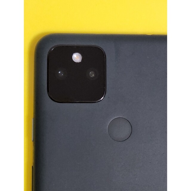 Google Pixel(グーグルピクセル)のmagiさん専用　　Google pixel 5a justblack 残債無し スマホ/家電/カメラのスマートフォン/携帯電話(スマートフォン本体)の商品写真