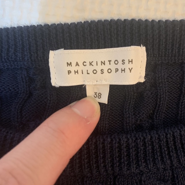 MACKINTOSH PHILOSOPHY(マッキントッシュフィロソフィー)のMACKINTOSH PHILOSOPHY(ニット) レディースのトップス(ニット/セーター)の商品写真