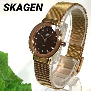 スカーゲン(SKAGEN)の229 SKAGEN スカーゲン レディース 腕時計 電池交換済 クォーツ式(腕時計)