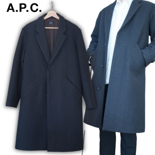 A.P.C. チェスターコート 卸し売り購入 円引き www.gold and