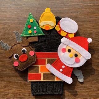 手袋シアター　あわてんぼうのサンタクロース　クリスマス(知育玩具)