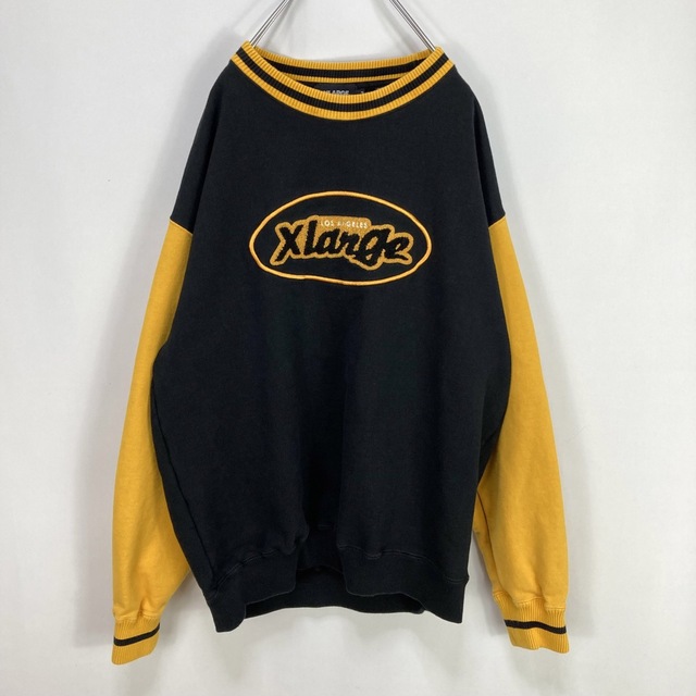 XLARGE - エクストララージ 切替 パイル リブライン スウェット ...