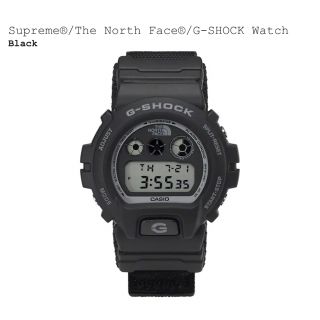 シュプリーム(Supreme)のSupreme®/The North Face®/G-SHOCK Watch黒(腕時計(デジタル))