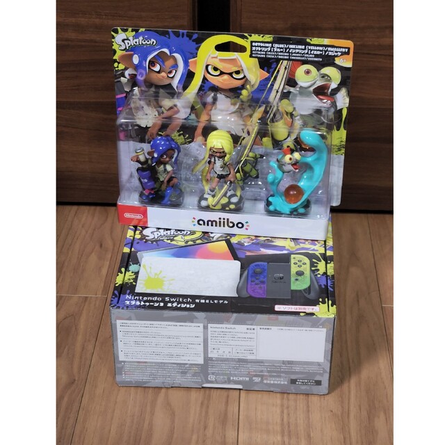 任天堂 Switch 有機EL スプラトゥーン3エディション+amiiboセット