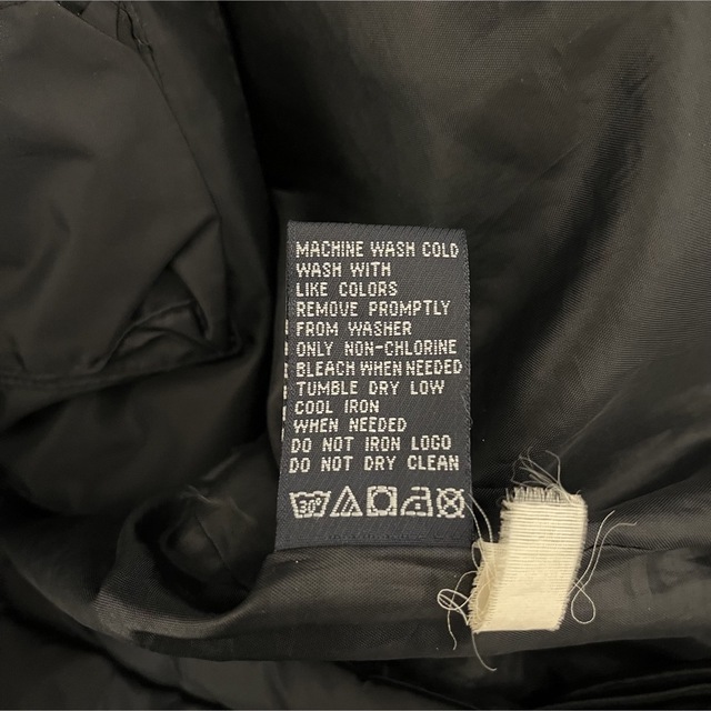 NAUTICA(ノーティカ)の90-00's NAUTICA ダウンジャケット L 黒 ナイロン 即日発送 メンズのジャケット/アウター(ダウンジャケット)の商品写真