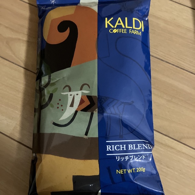 KALDI(カルディ)のカルディ　KALDI  リッチブレンド　コーヒー粉　3袋  新品未開封 食品/飲料/酒の飲料(コーヒー)の商品写真