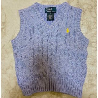 ポロラルフローレン(POLO RALPH LAUREN)のポロラルフローレン　コットンニットベスト　18m 90(ニット)