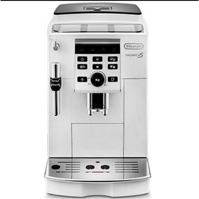 DeLonghi(デロンギ)のコーヒーメーカー デロンギ 全自動 コンパクト全自動　ホワイト スマホ/家電/カメラの調理家電(コーヒーメーカー)の商品写真