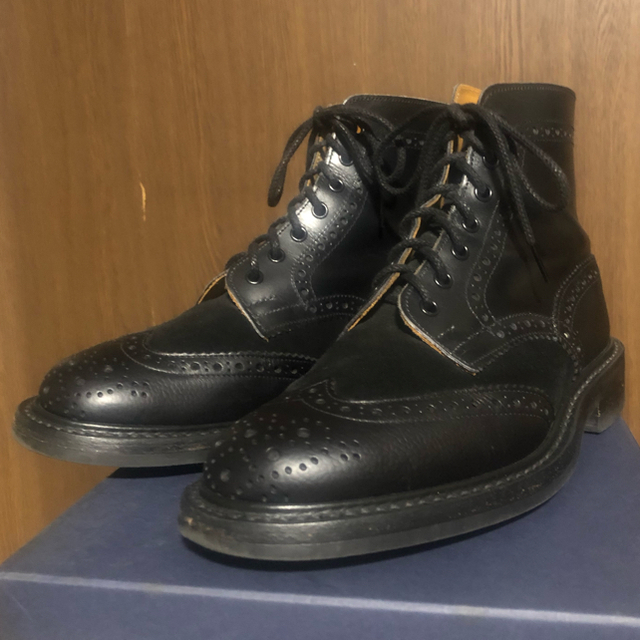 Trickers(トリッカーズ)のTricker's × Hummingbirds'hill Black 6.5 メンズの靴/シューズ(ブーツ)の商品写真