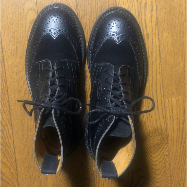 Trickers(トリッカーズ)のTricker's × Hummingbirds'hill Black 6.5 メンズの靴/シューズ(ブーツ)の商品写真