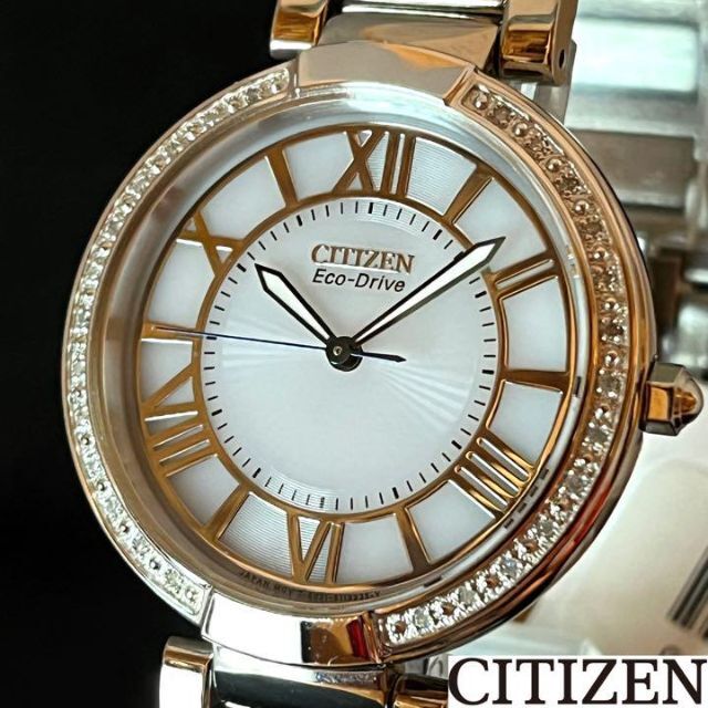 人気大割引 CITIZEN 【CITIZEN】展示品特価/シチズン/レディース腕時計/お洒落/激レア/高級！ 腕時計 