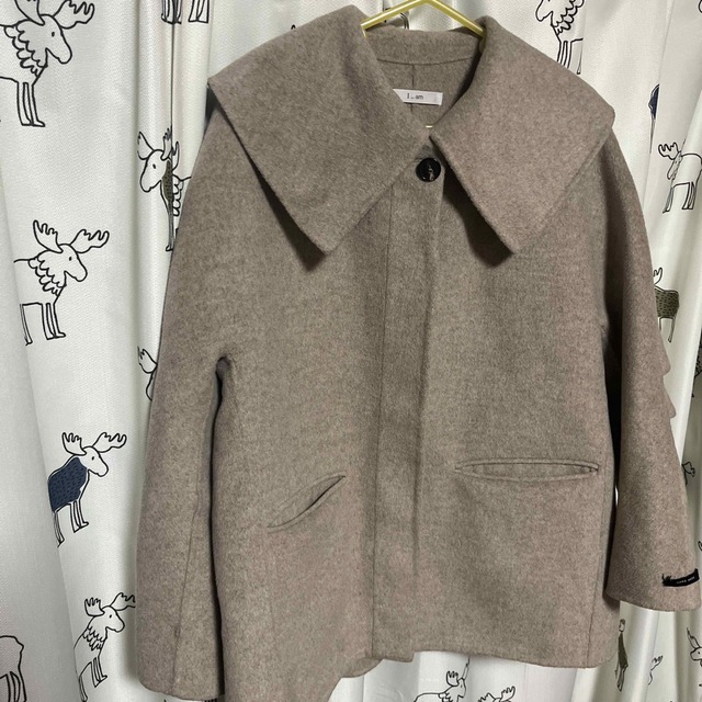 iam official  handmade big collar coat メンズのジャケット/アウター(ステンカラーコート)の商品写真