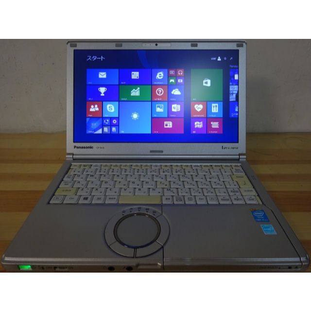Panasonic ノートパソコン CF-SX3EDHCS/中古特価美品