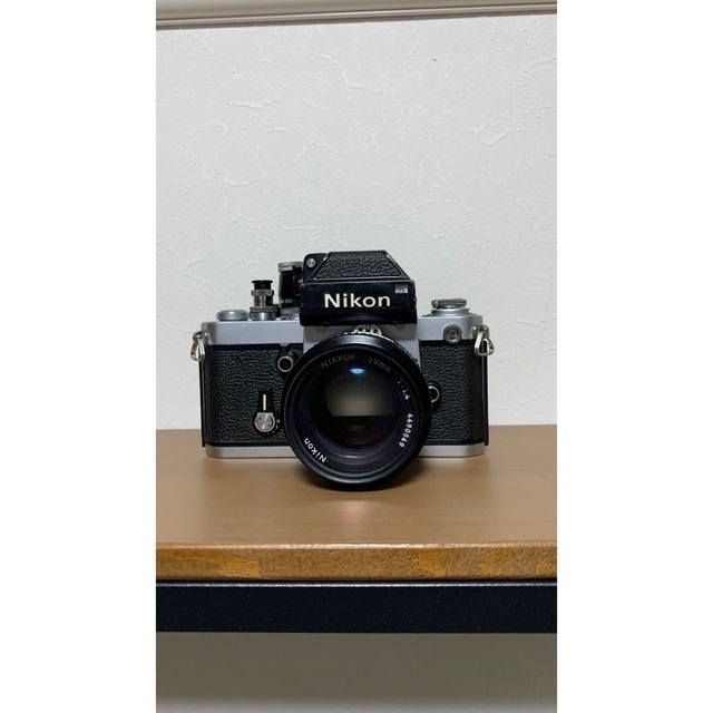 完動品　Nikon F2 フォトミック モルト張替済 50mm f1.4付き