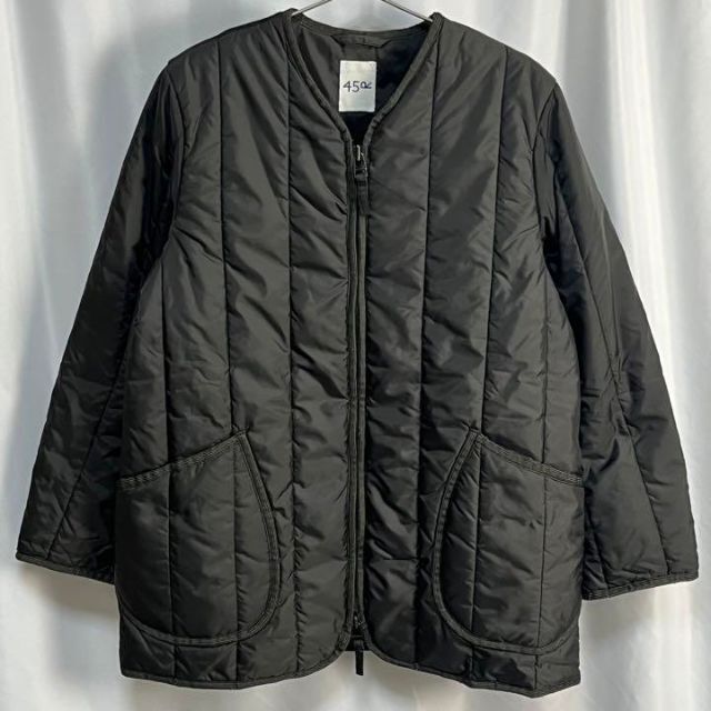 オンラインオリジナル 45R ナイロン キルティングジャケット ジップ