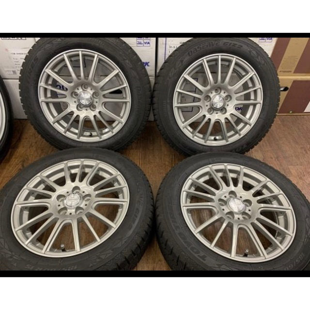 スタッドレスタイヤ ホイールセット 185 60R 15 シエンタ170他の通販