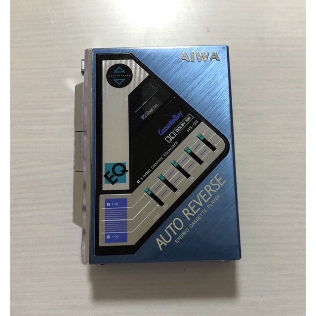 AIWA カセットボーイ　カセットプレイヤー　HS-G9 ブルースマホ/家電/カメラ