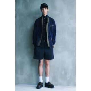 サカイ(sacai)のsacai 21ss suiting knit cardigan カーディガン(カーディガン)