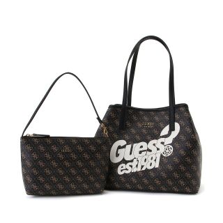 ゲス(GUESS)の【ブラウン(BNL)】(W)VIKKY Tote(トートバッグ)